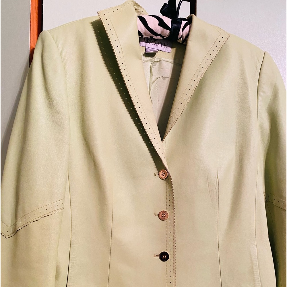 Women leather jacket